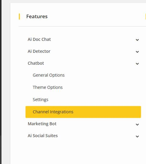 Open Channel Integrations